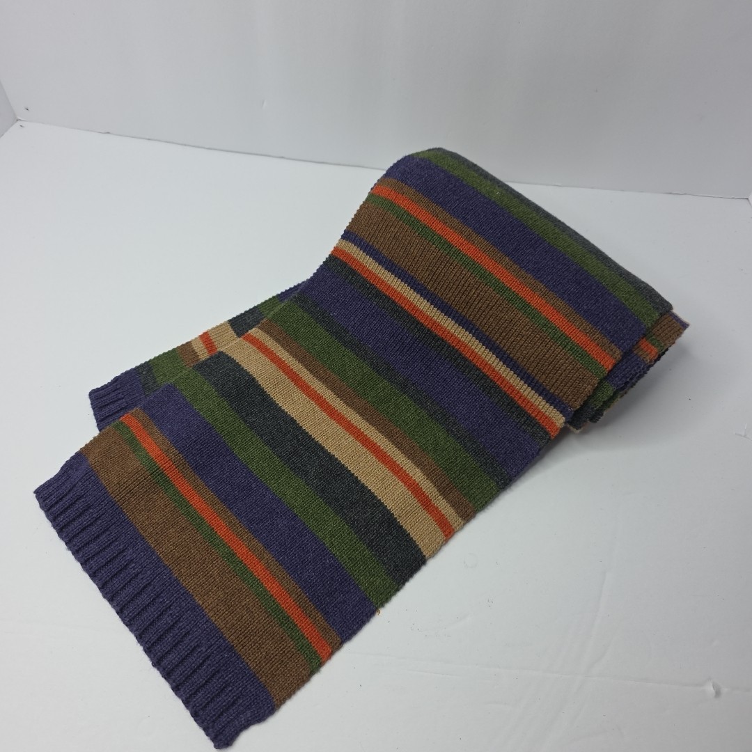St. John’s Bay College Stripe Knit Scarf