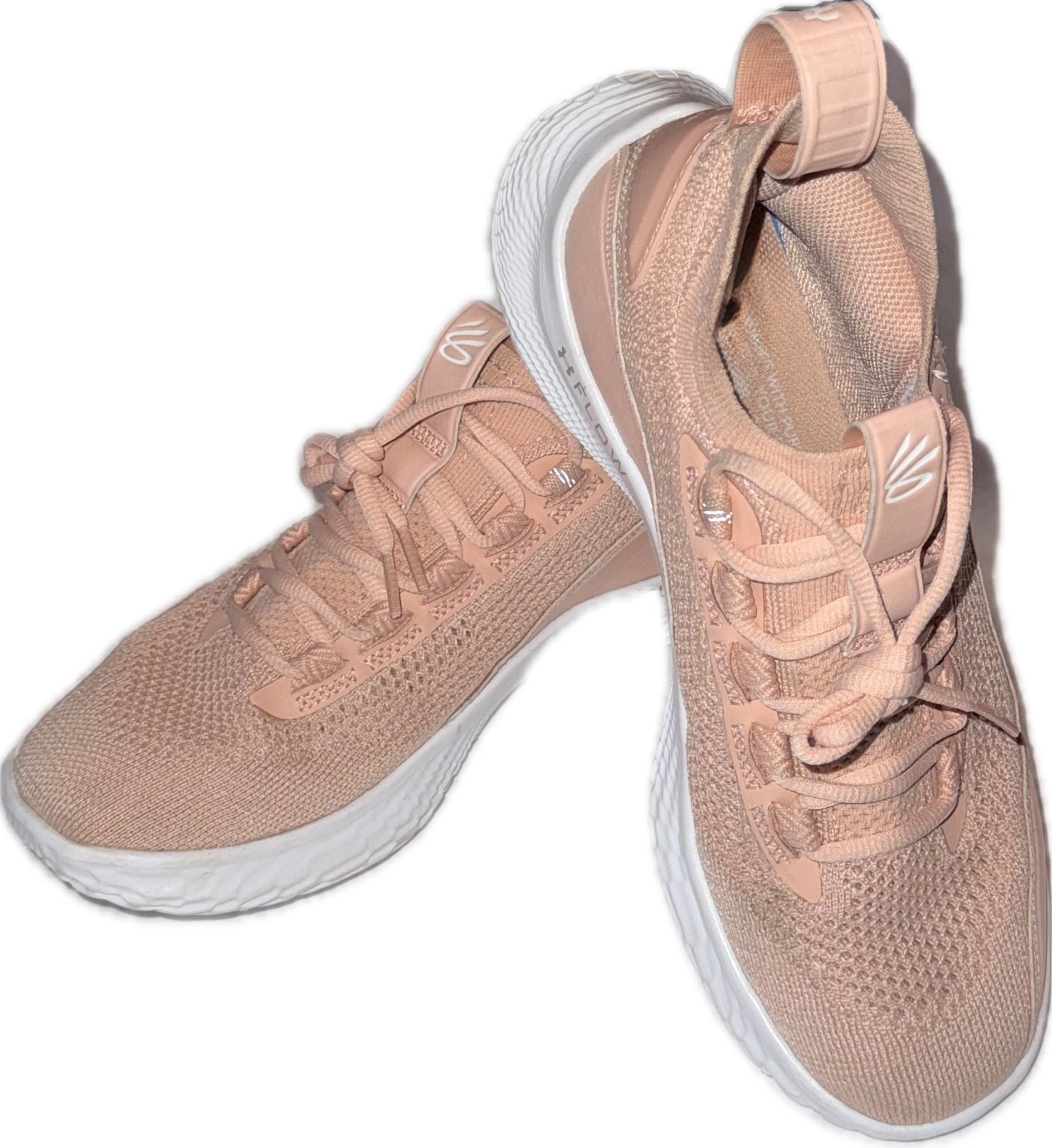 UNDER ARMOUR CURRY 8 Flow CLASS-Y Pink Rose White 3024432-601 Men 8 Women 9.5