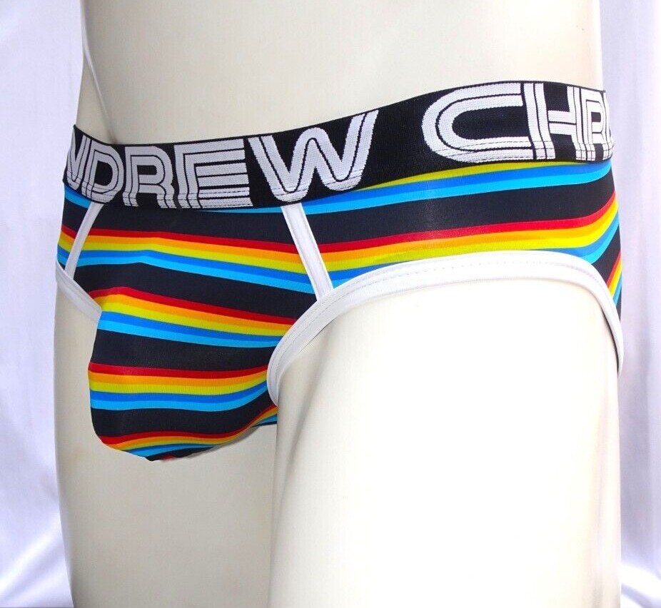 Andrew Christian California Stripe Brief – Almost Naked – 92679 – Multi