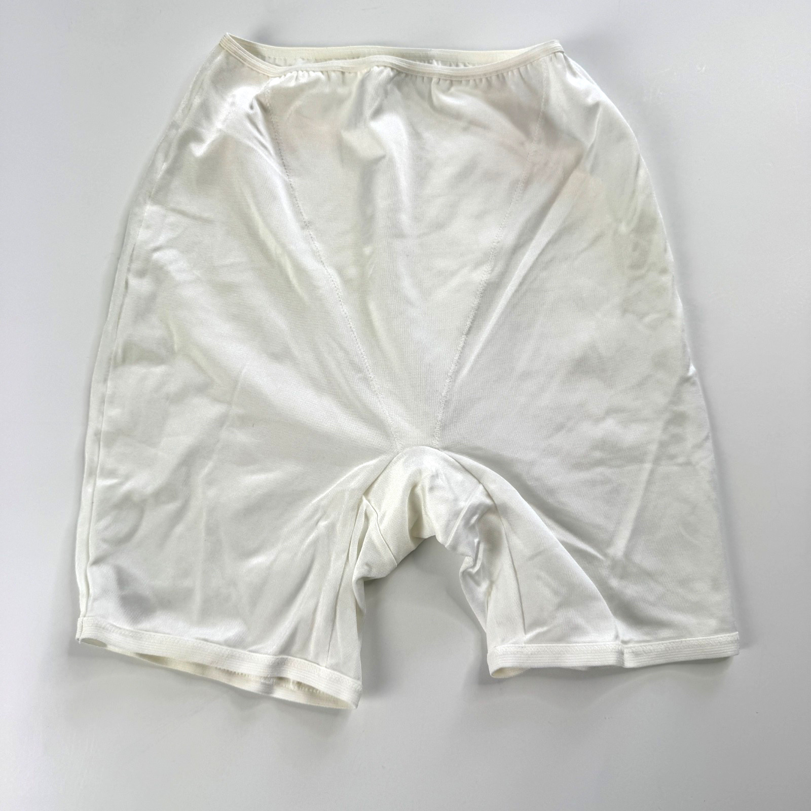 Playtex Vintage Shapewear #988 Sz Large Super Look Smoothing Panties White 0146