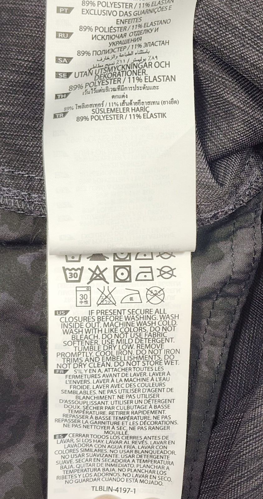 5.11 Tactical Men’s 36×32 Gray Performance Pants Flex Stretch Casual Workwear