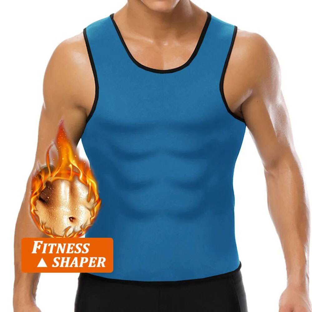 Fajas Neoprene Vest Cami Men’s Shaper Gym Women Sauna Sweat Thermal Belt Girdle