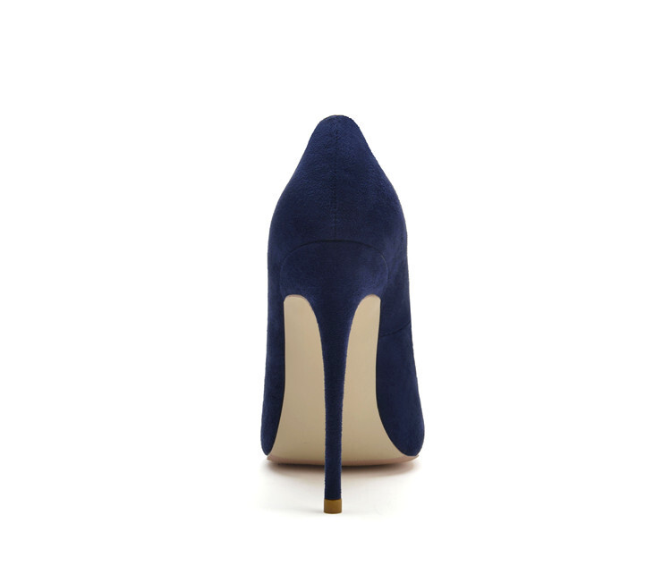 12cm Womens Sexy Suede High Stilettos Heels Night Party Slip On Pumps US4-US12