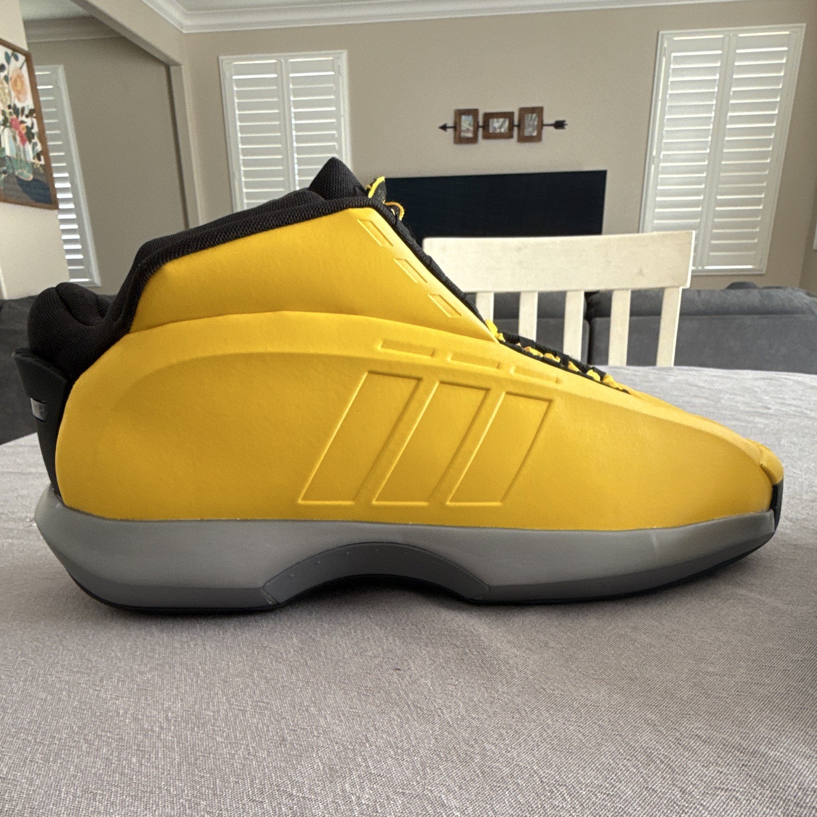 adidas Crazy 1 Sunshine Team Yellow/Iron Metallic/Core Black 2022 GY3808
