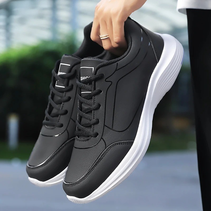 Men Running Shoes Winter Warm Breathable Anti Slip Lightweight Casual Sneakers