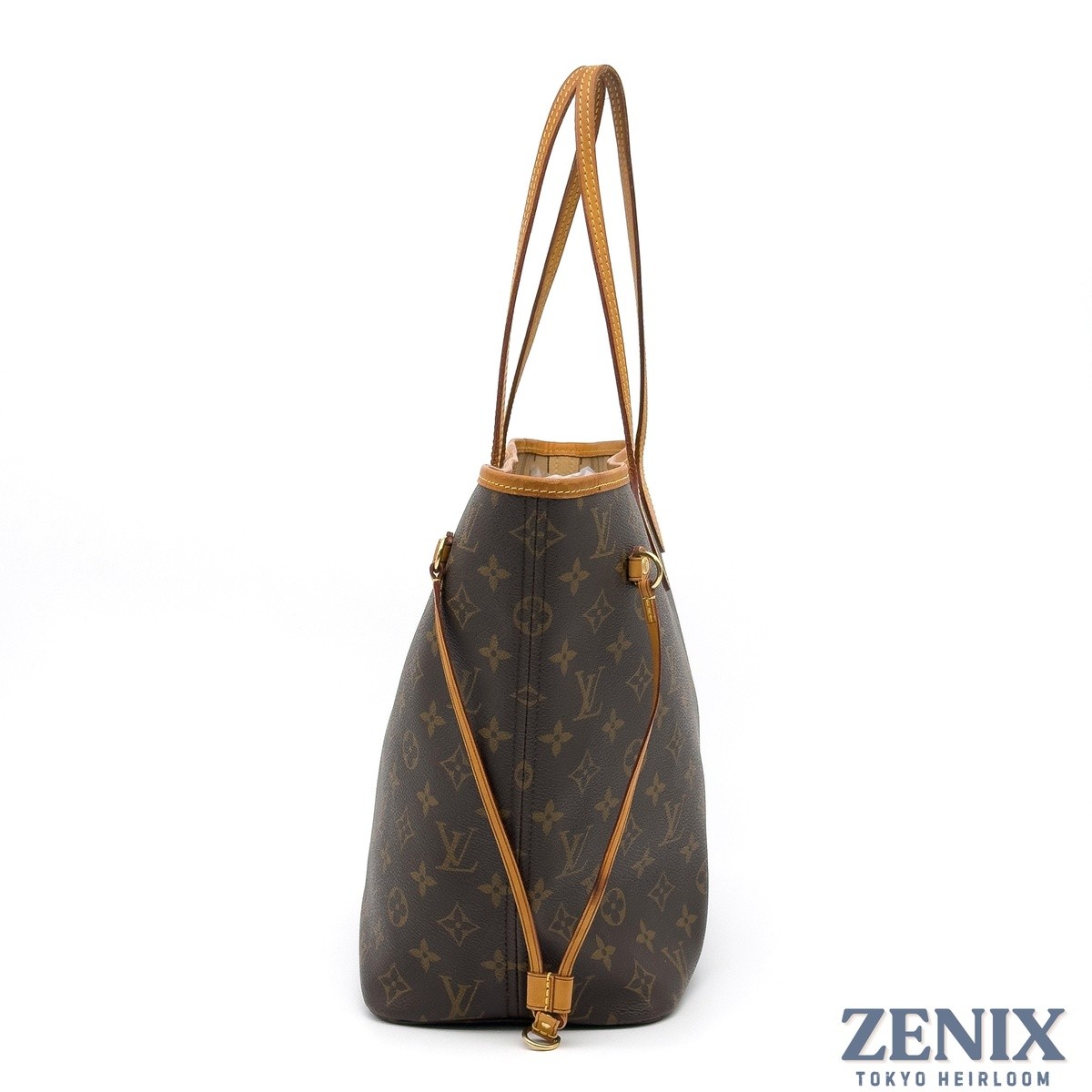 USA-Made Louis Vuitton Neverfull MM Monogram Tote Bag M40156 2010 Duty-Free
