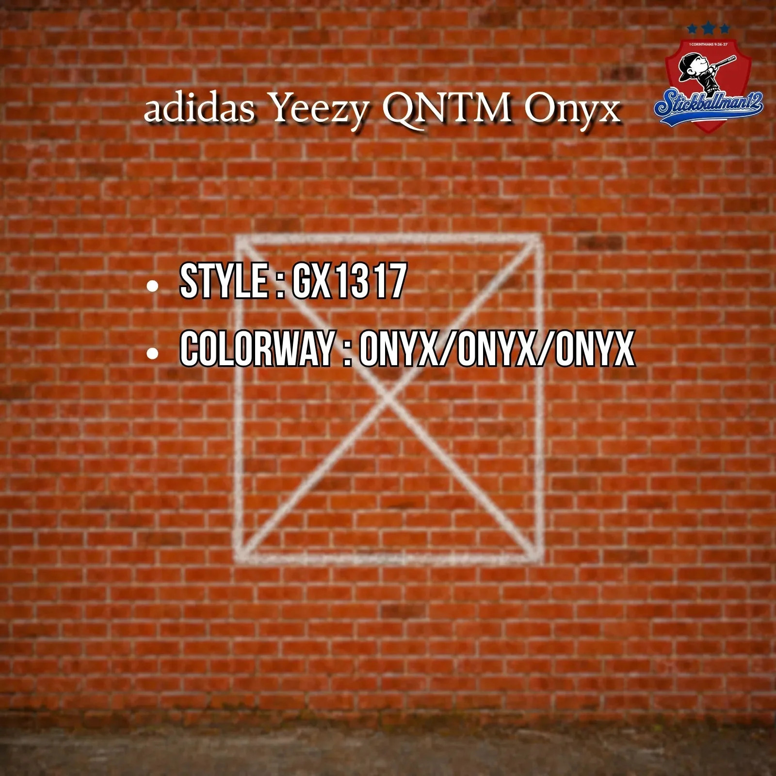 adidas Yeezy QNTM Onyx (GX1317)