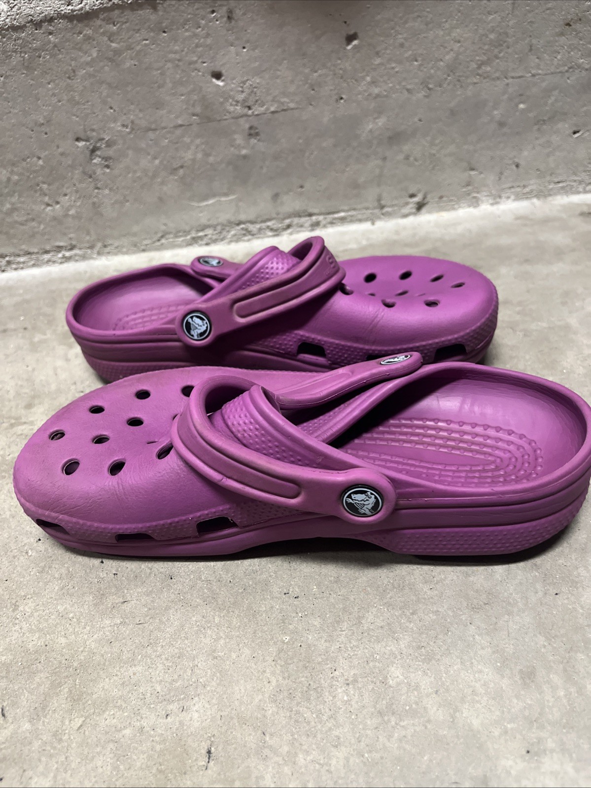 Crocs Crocband Clogs Unisex Purple Slip-On Slingback Comfort – Men 5/ Women 7