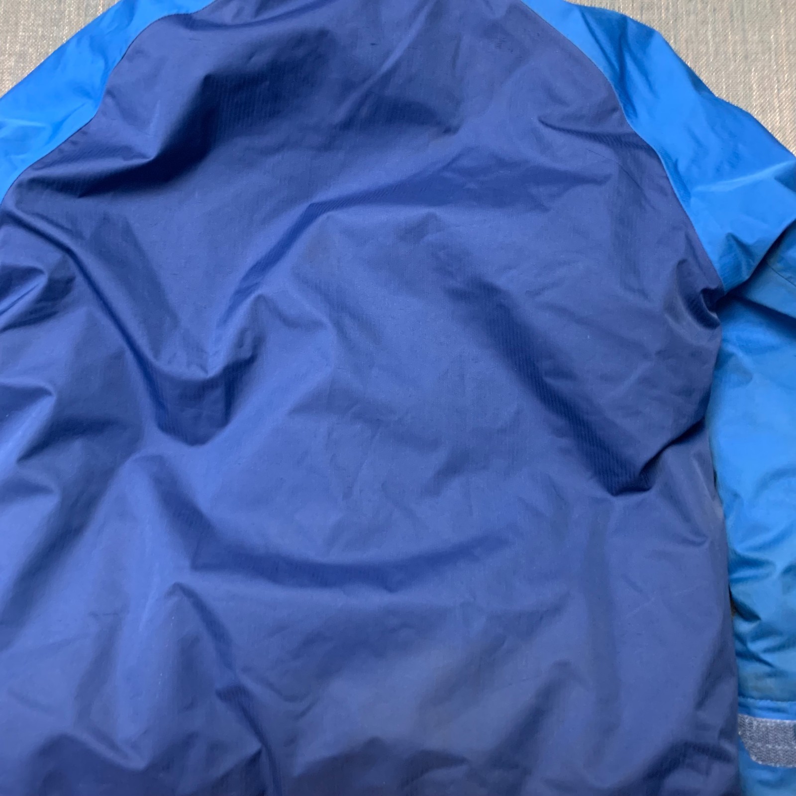 Patagonia Youth Ski Jacket Size XS 5-6 Blue Hooded Winter Insulated Full Zip