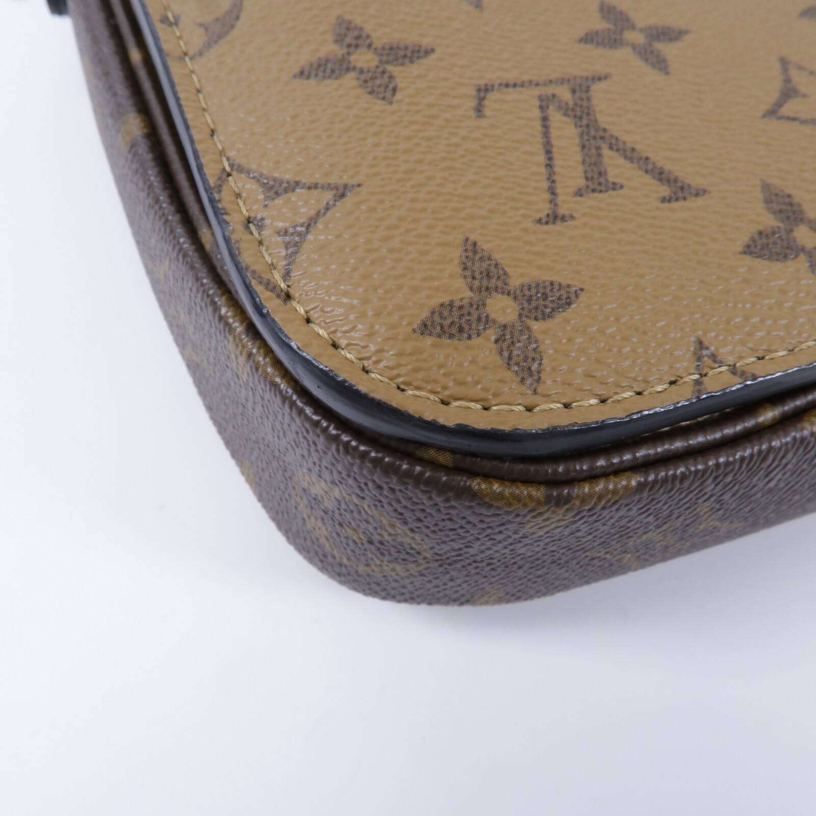 LOUIS VUITTON LV Pochette Metis 2 Way Shoulder Bag M44876 Monogram Reverse Brown
