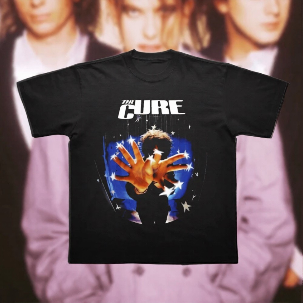 The Cure Robert Smith Vintage Band T Shirt Black All Size BTH229