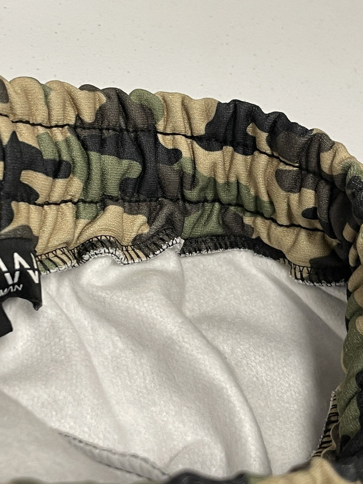Boohoo Sweatpants Mens Large Camouflage Green Joggers Stretch N198-N199