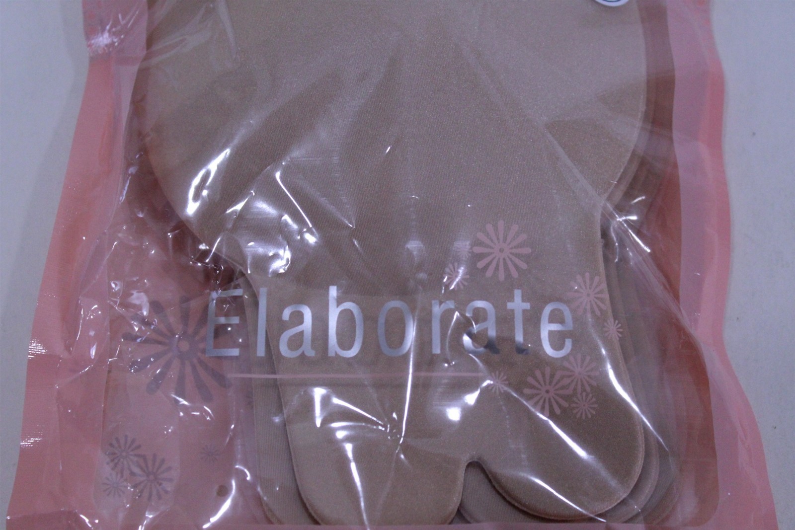 2 Pair Shaped Pasties Re-usable Beige Color D/E Cup XXL