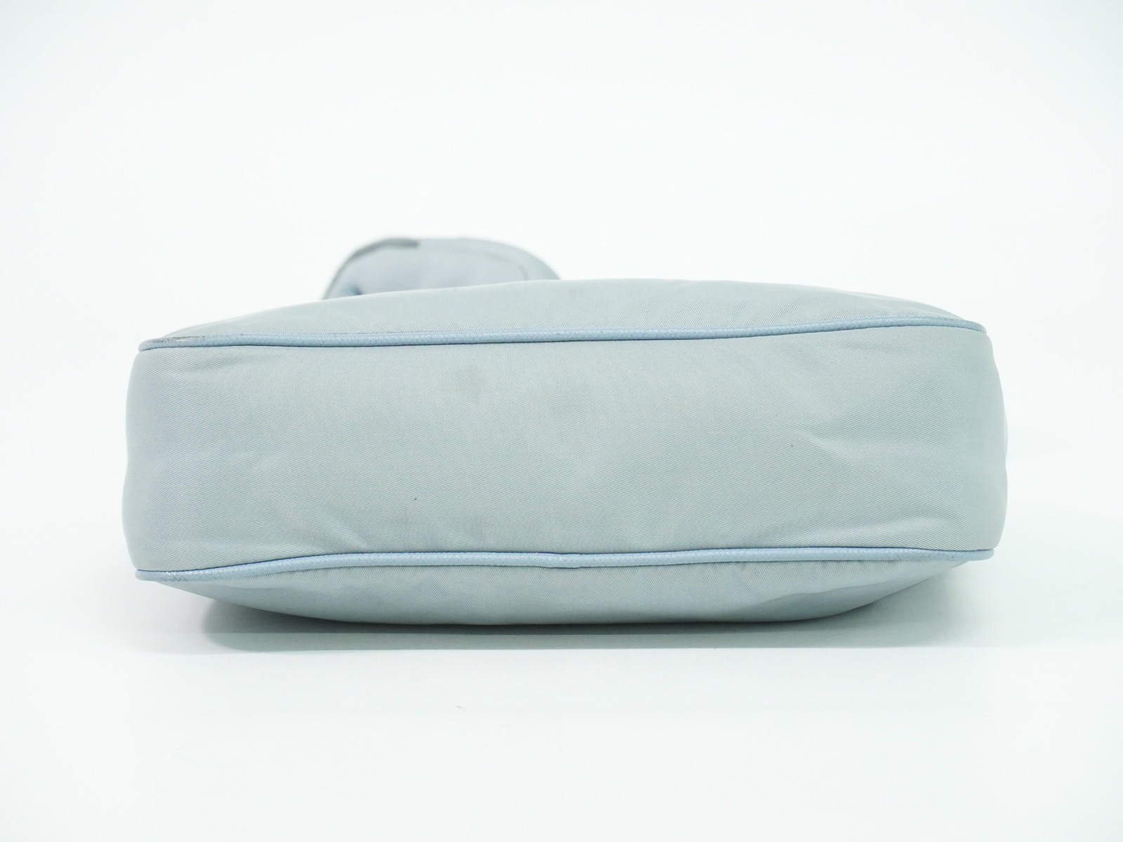 PRADA Re-Edition 2005 Nylon -Shoulder Crossbody Bag Light Blue Silver
