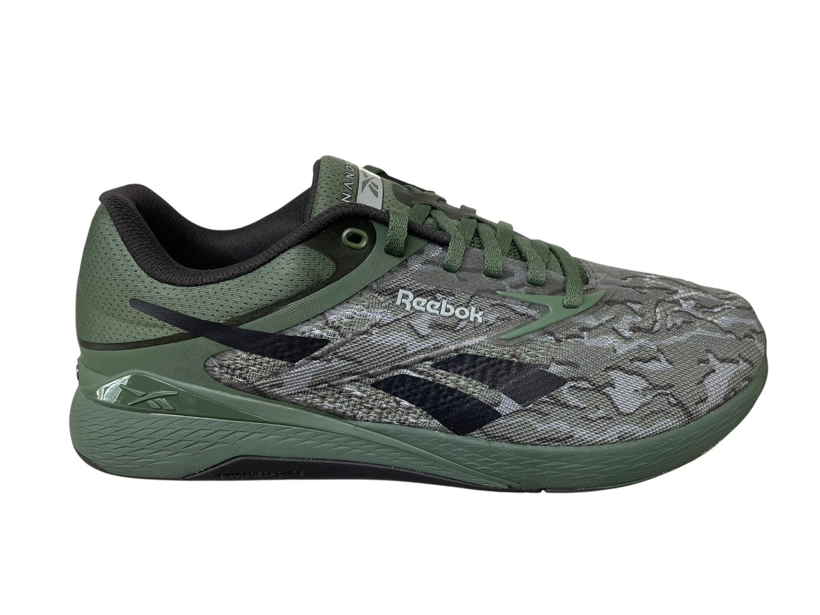 Reebok Men Sneaker Running Casual Nano X5 100229391 Green Black Grey Size 6.5 M