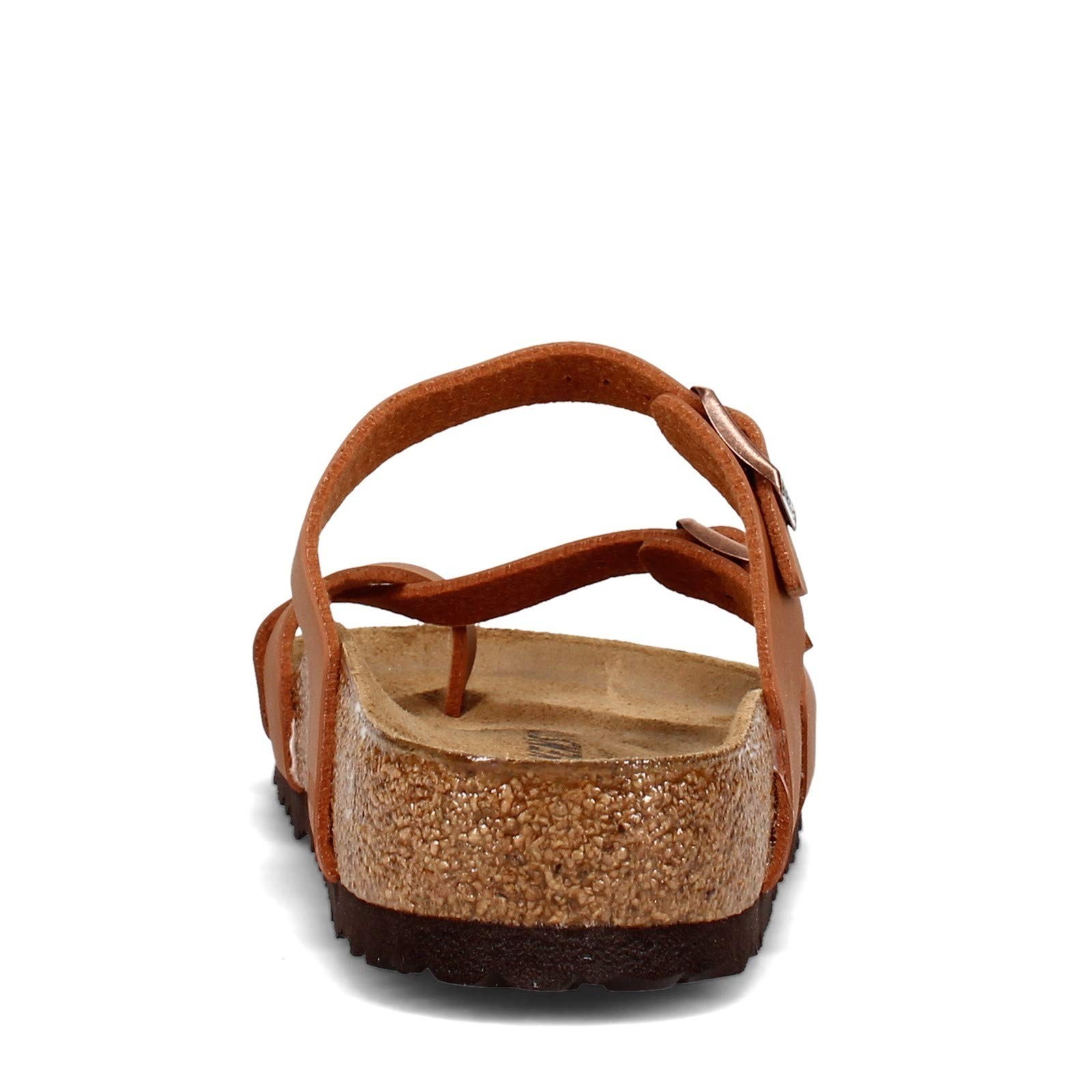 Birkenstock Unisex Mayari Birko-Flor Sandals Ginger Brown, Size EU37-US W6-M4