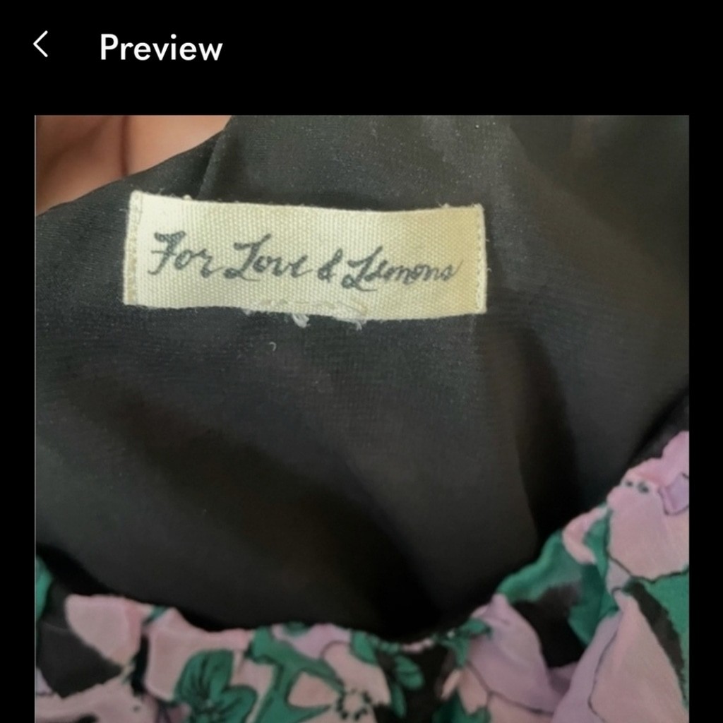 For Love & Lemons Maritza Dress