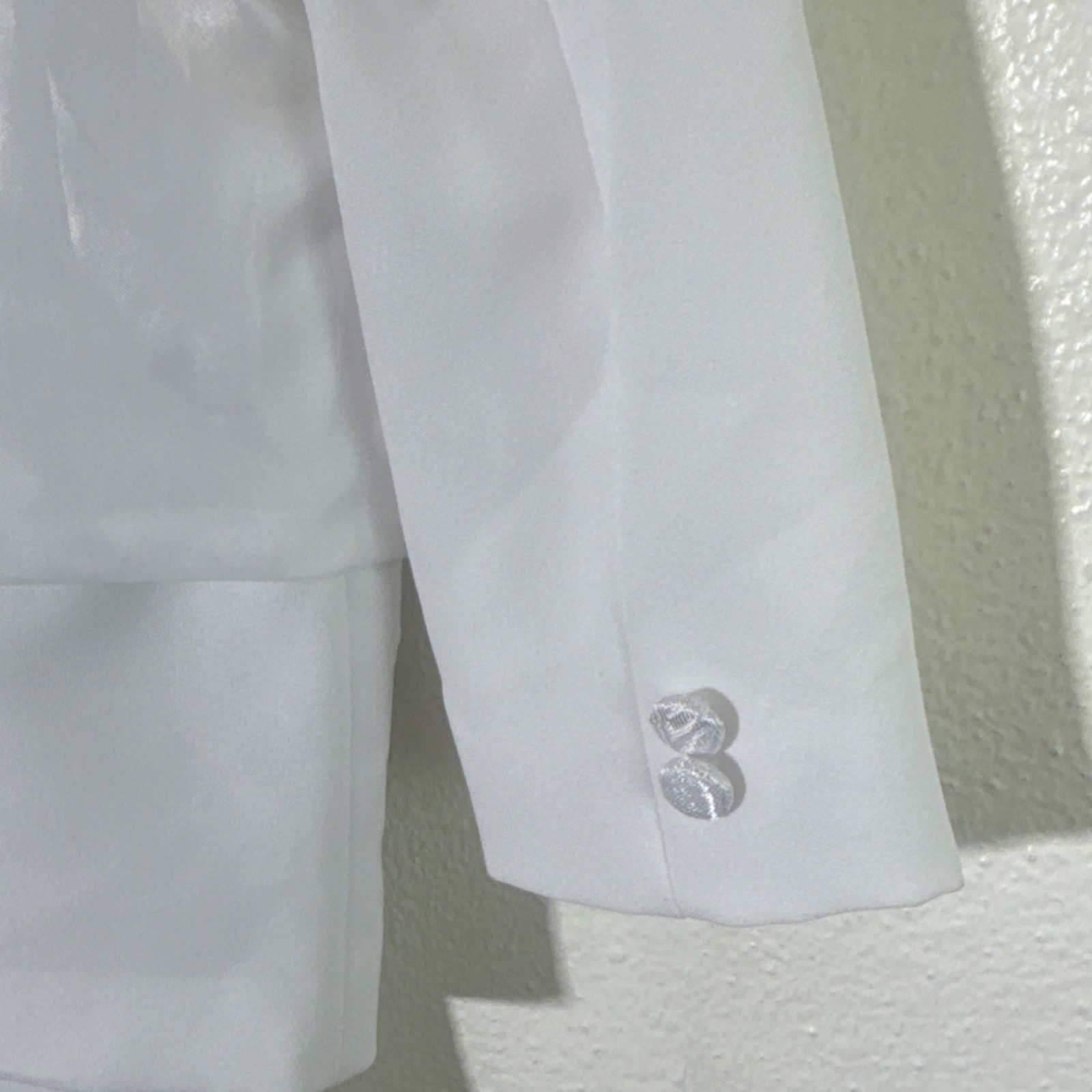 Raphael Collection Boys White Suit 5 piece Set w/ Vest & Pants 2T Polyester