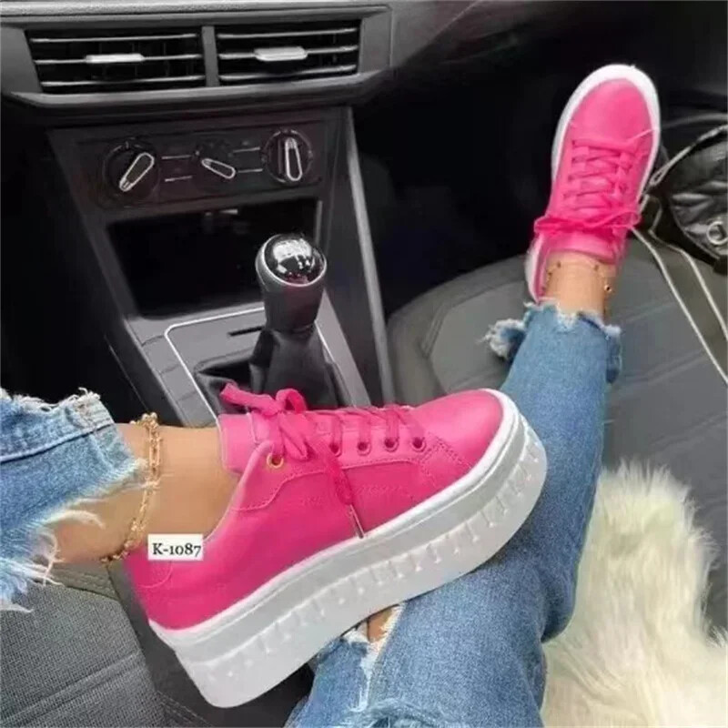 New Style Platform Shoes Woman Sneakers Fashion Ladies Trainers Baskets