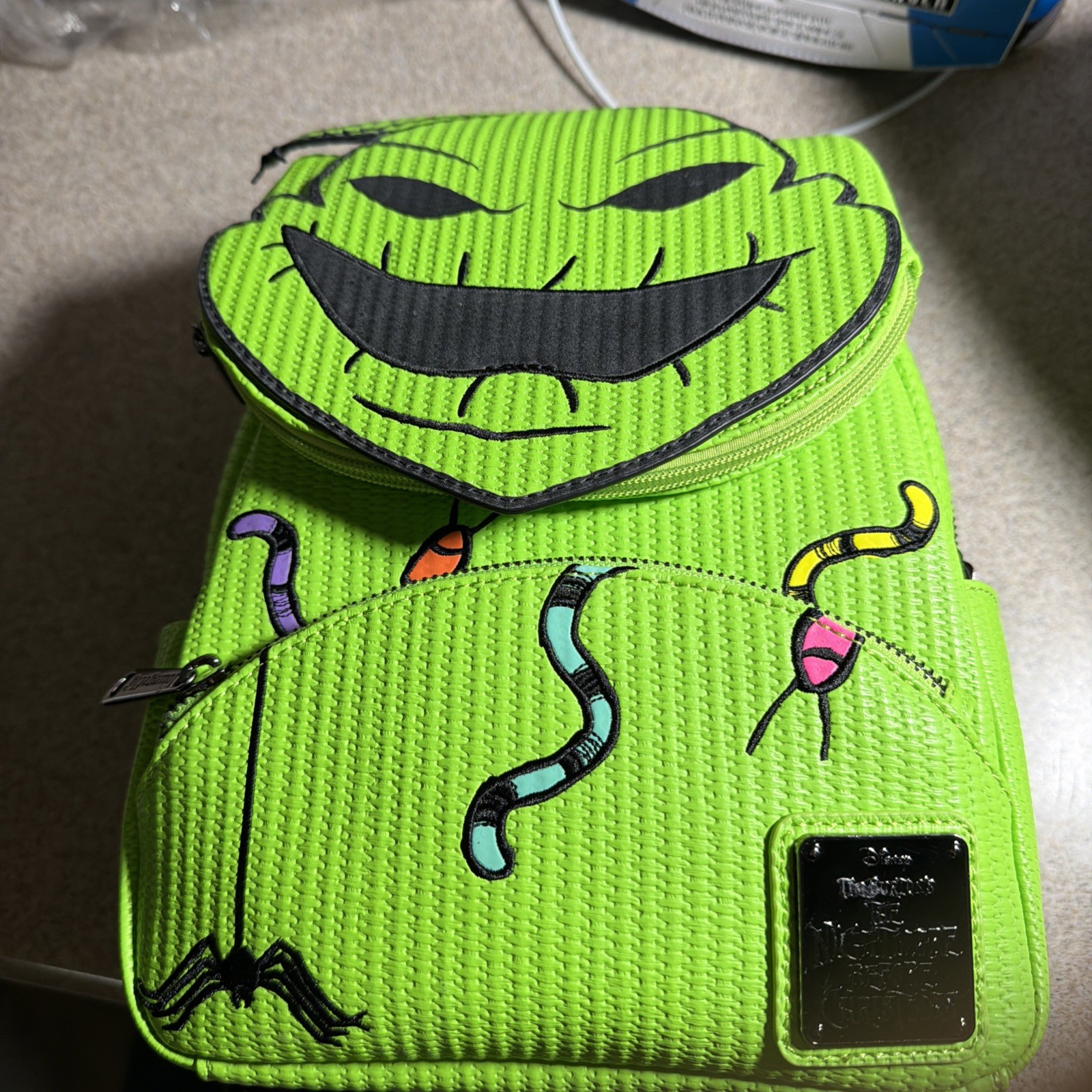 Loungefly Disney The Nightmare Before Christmas Oogie Boogie GITD Mini Backpack