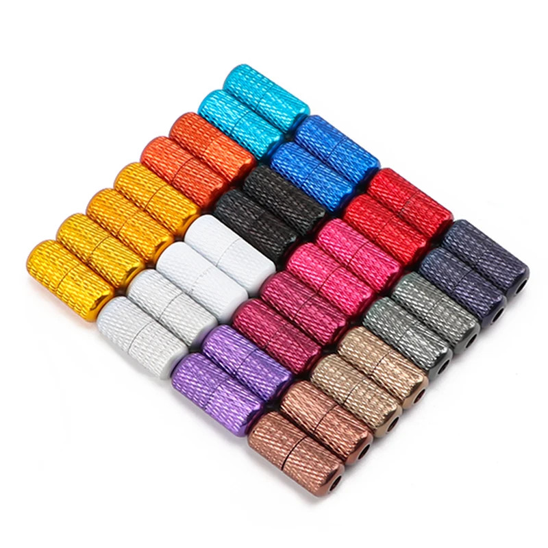 1Pair Elastic laces Sneakers Flats No tie Shoelace Sports Stretchy lazy Shoelace