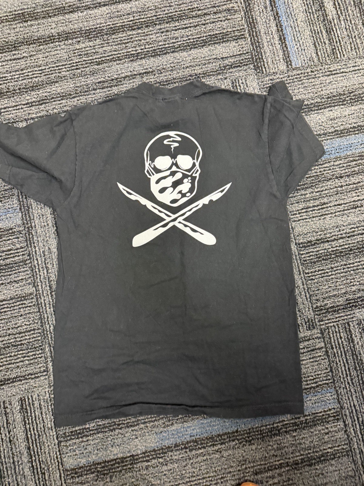 Men’s Sz XL Urban Necessities Black Las Vegas Store Shirt T-shirt Skull