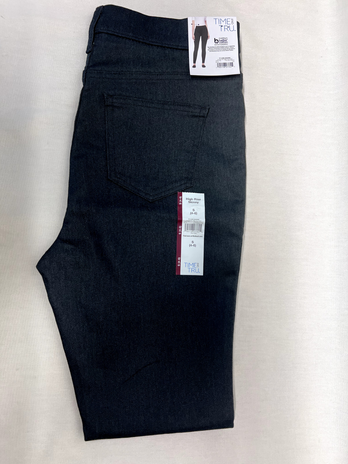 TIME AND TRU Women’s High Rise Skinny Core Jegging, 29″ Inseam