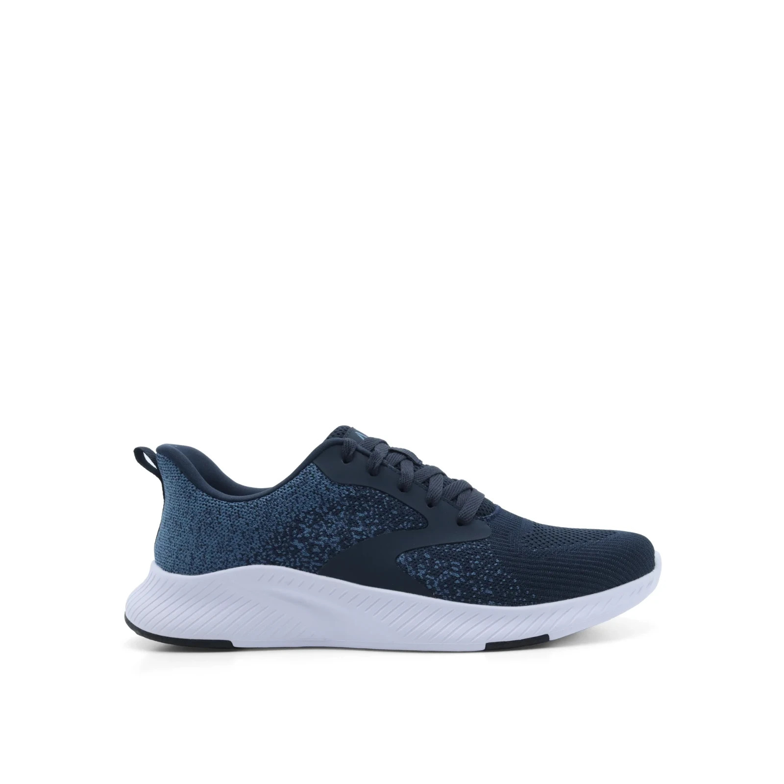 Athletic Works Men’s size 8.5 Running Memory Foam Sneakers Navy/ White