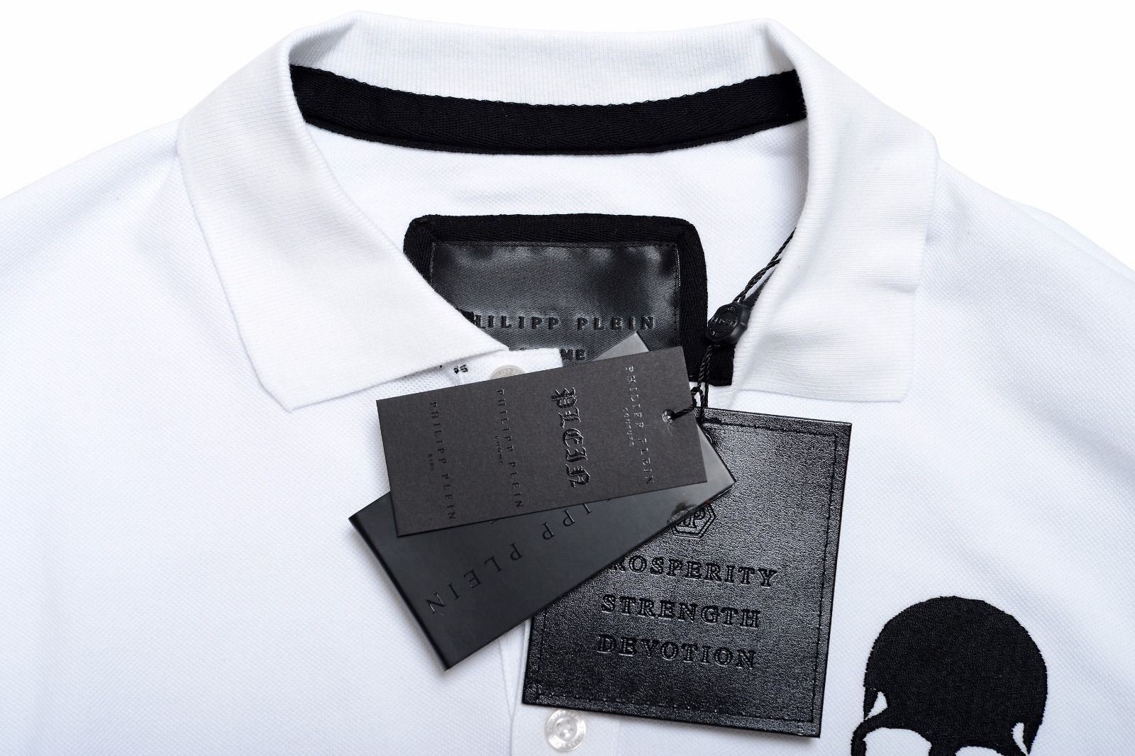 Philipp Plein Homme Limited Edition Men’s White Polo Shirt Size S M L XL 2XL