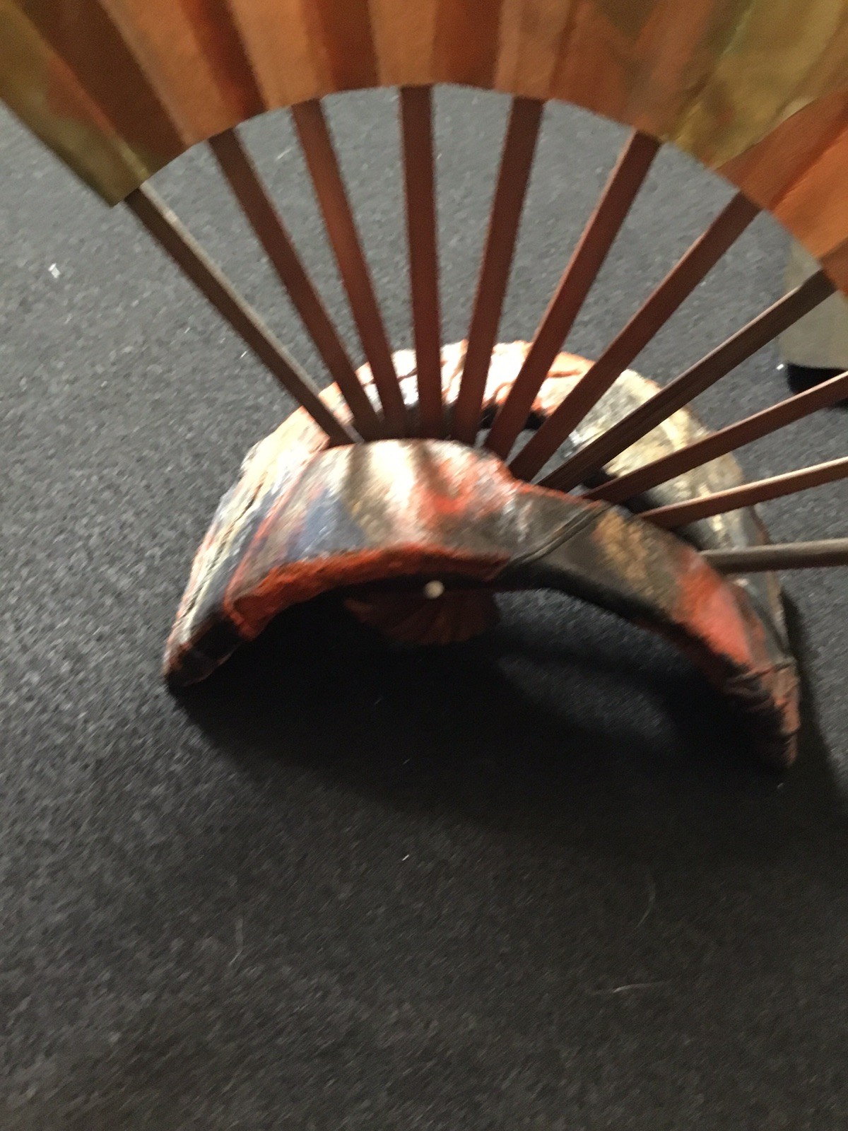Decorative Folding Fan With Stand By Chris Mesarch