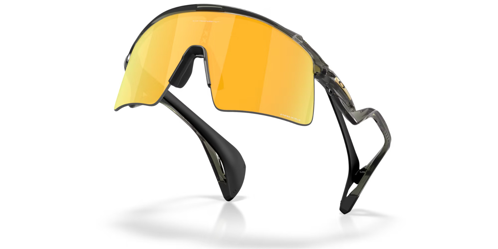 Oakley STUNT WING Sunglasses OO9519-0241 Grey Smoke Frame W/ PRIZM 24K Lens