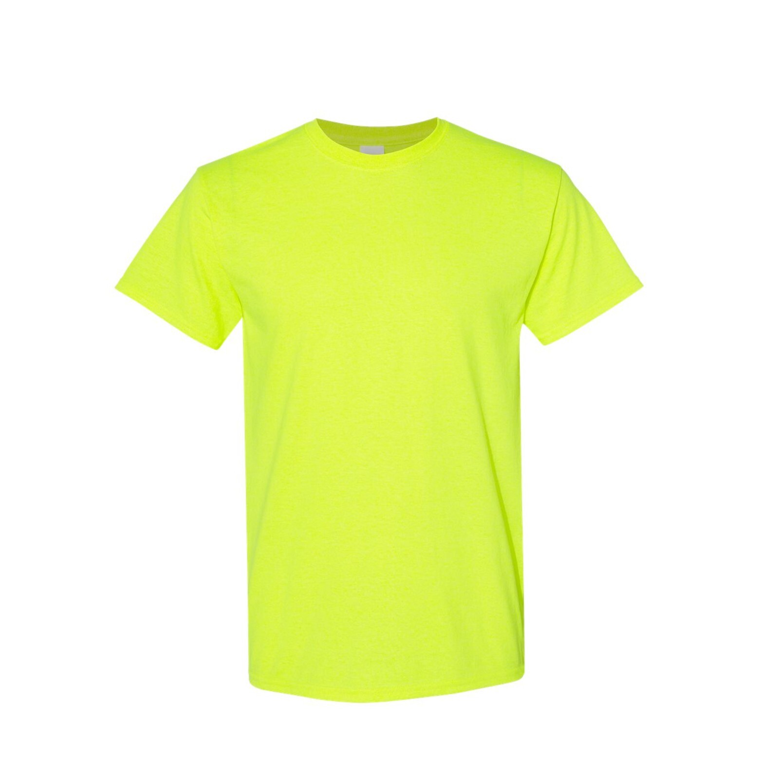 Safety Green Shirts Hi Vis Short-Sleeve Workwear 50/50 cotton/polyester Pack-6
