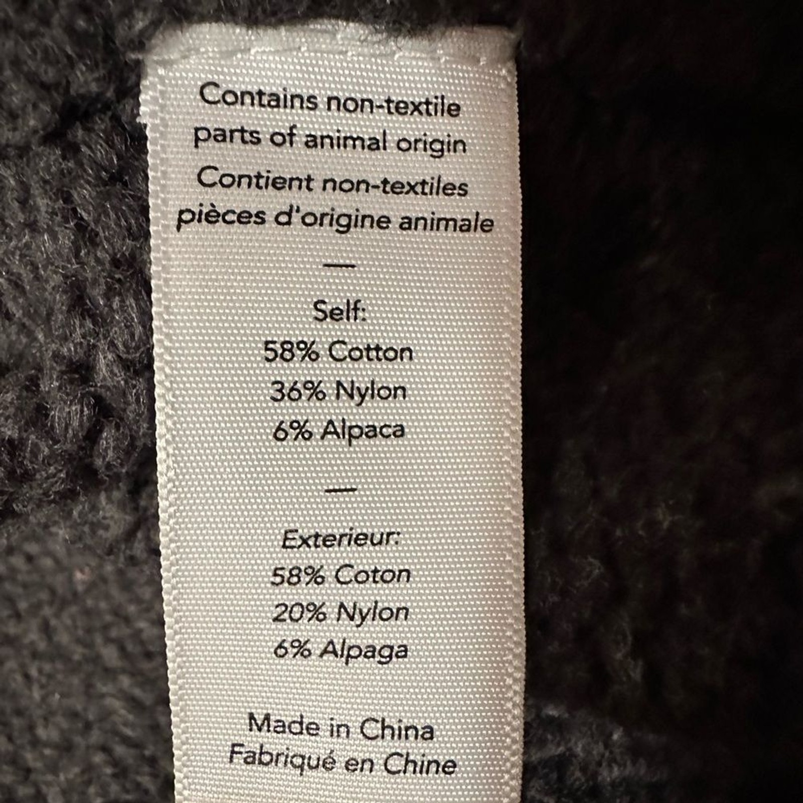 ELIZABETH AND JAMES Grey with Pink Ostrich Feather Trim Sweater size medium