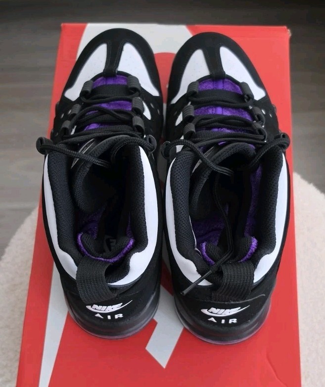 Nike Air Max CB 34 Mid Top Men’s Colorblock Sneakers Black White Purple