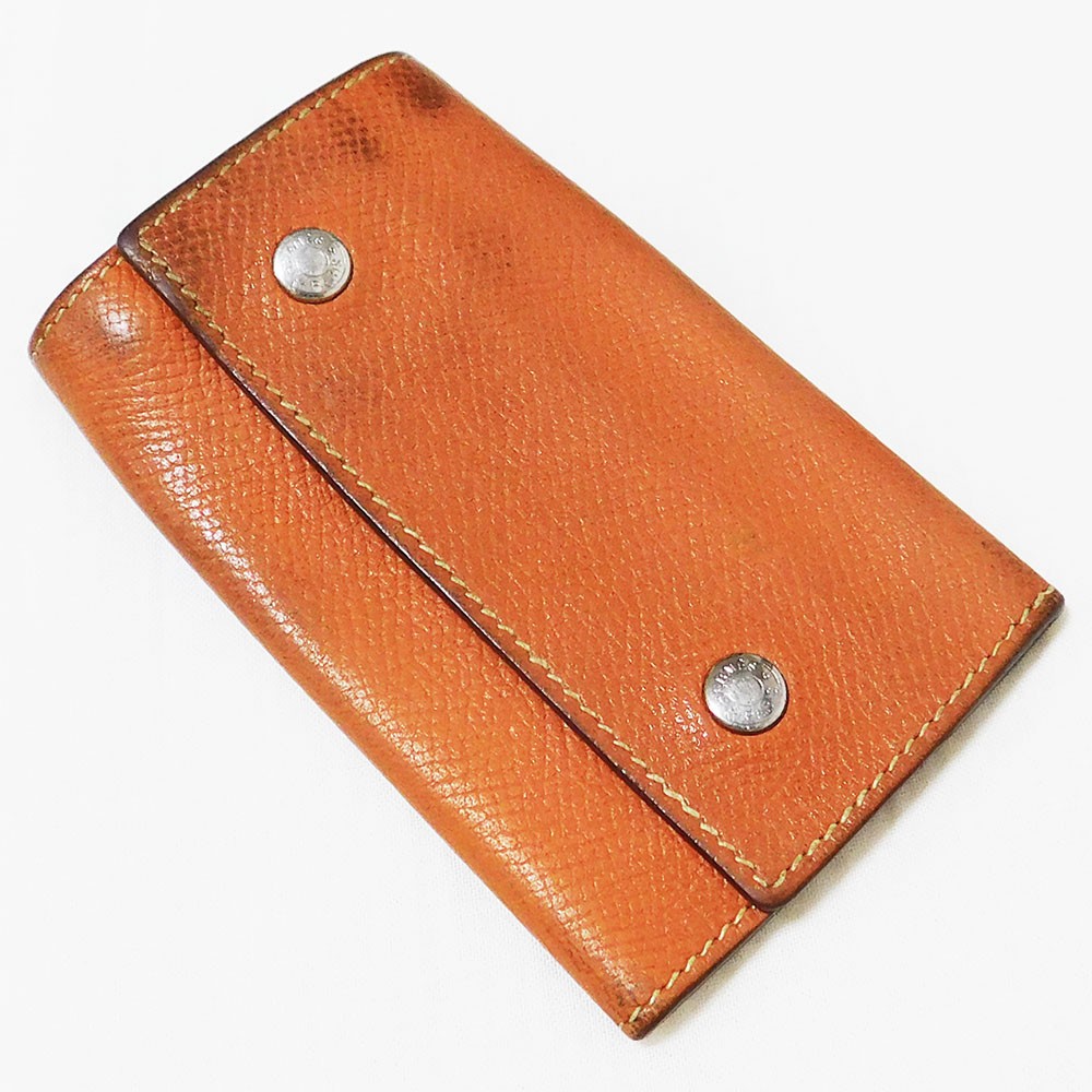 HERMES Leather 6 Key Case 2007 model