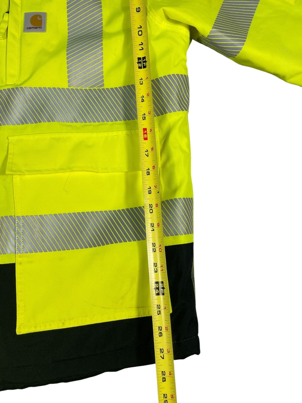 Carhartt HV Sherwood Class 3 Jacket Men Medium Brite Lime Water Repellent Warmth