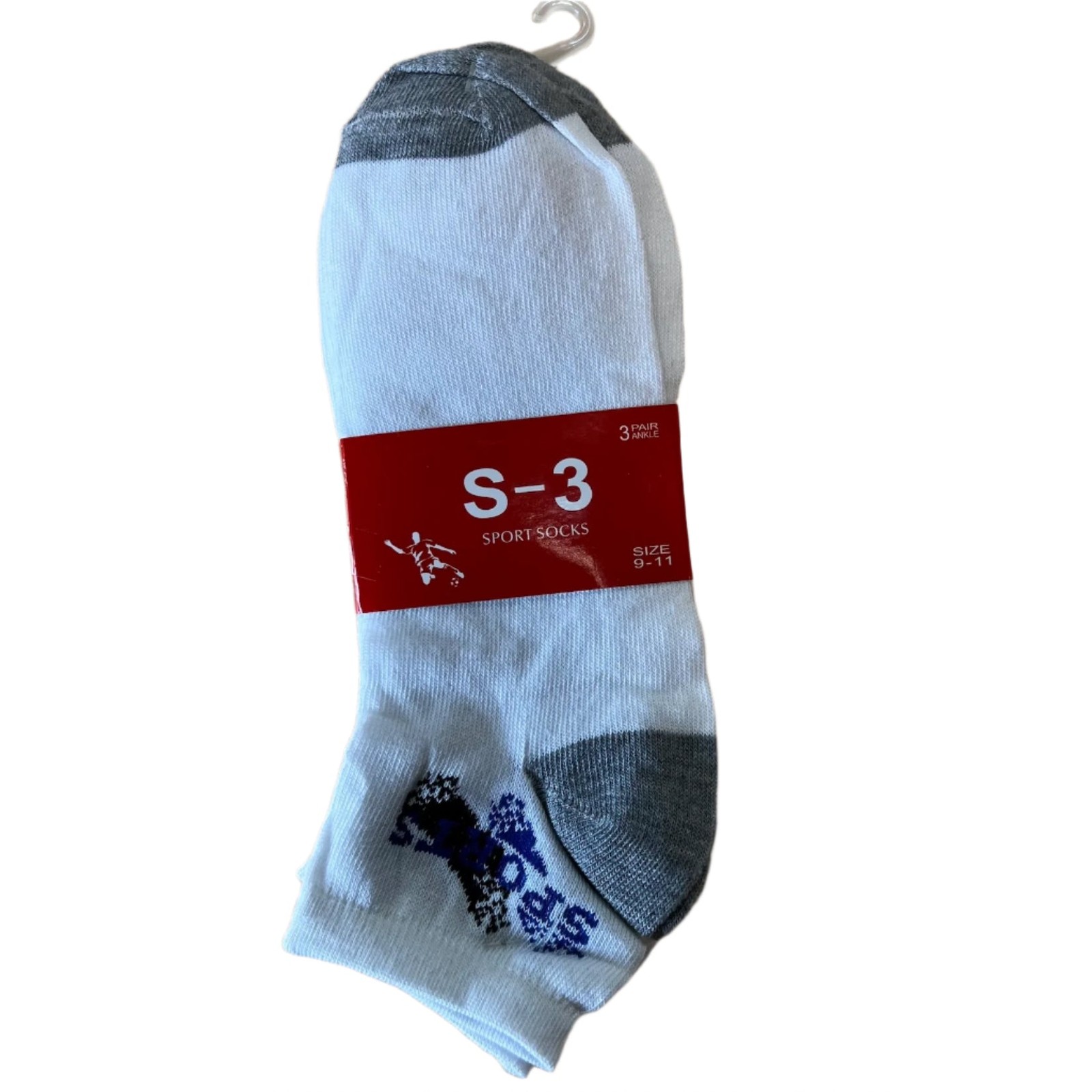 Mens Summer Socks Light Weight Packable Walking Boat Golf Bike 12 Pack