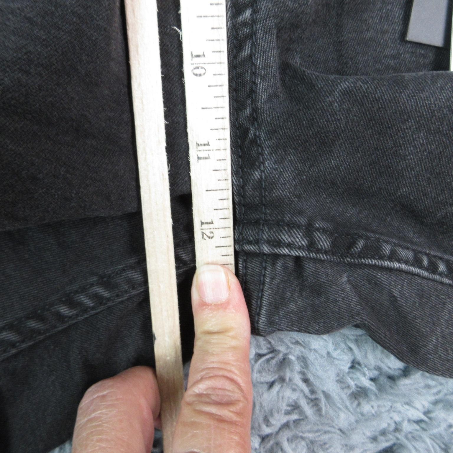 Tpj Jeans Mens 38×33 Black Athletic Straight Charcoal Wash Denim Stretch Comfort