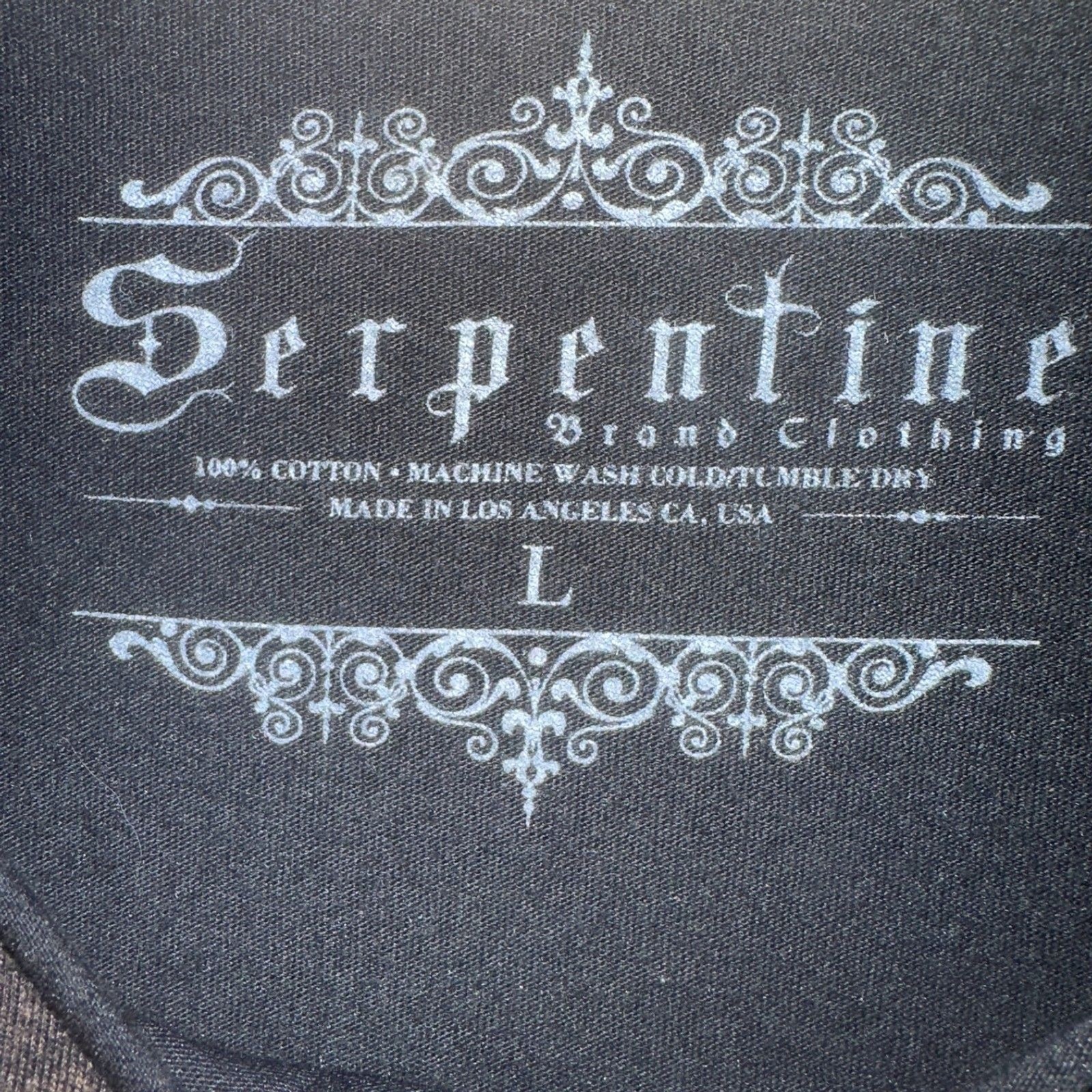Serpentine “Banished to Creature Island” Altered Distressed Collector TShirt