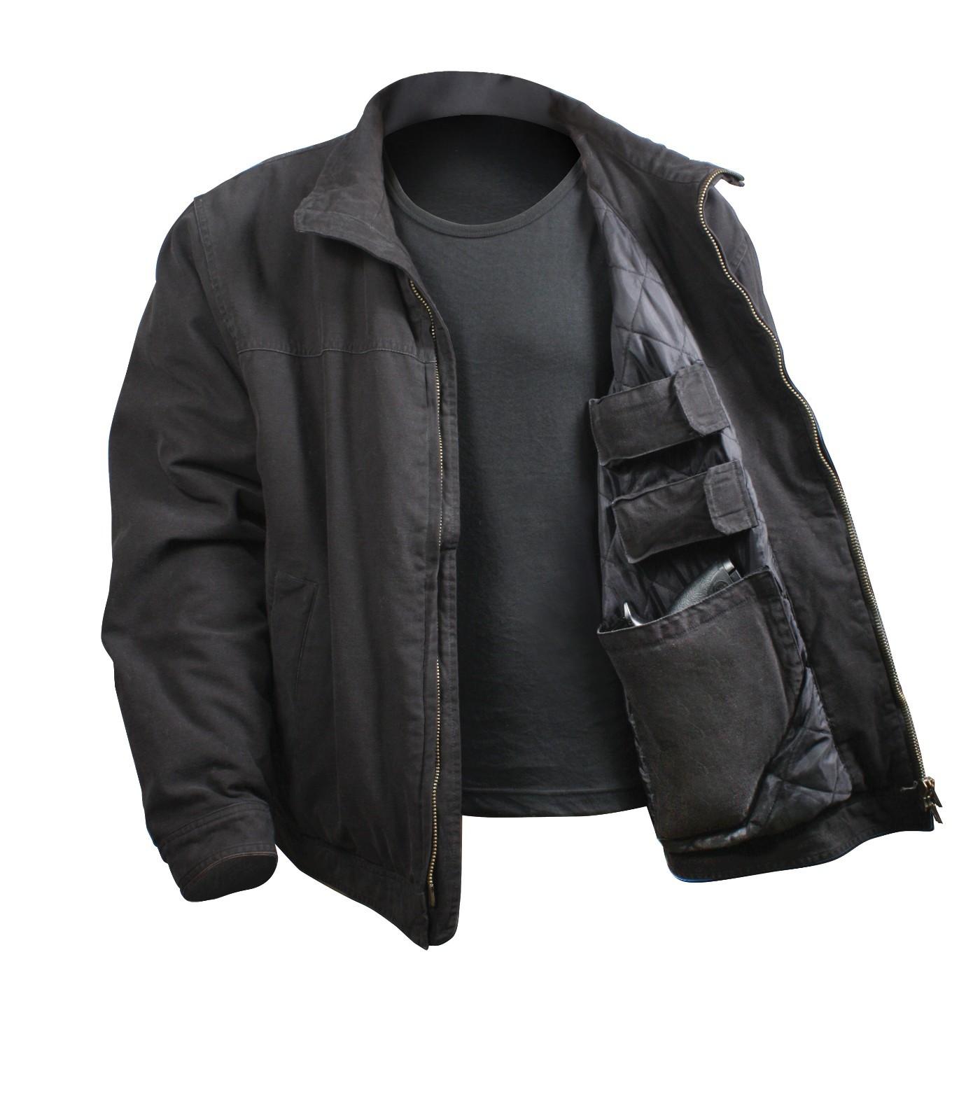 Rothco 5385 3 Season Concealed Carry Jacket – Black, Khaki, Olive or Navy