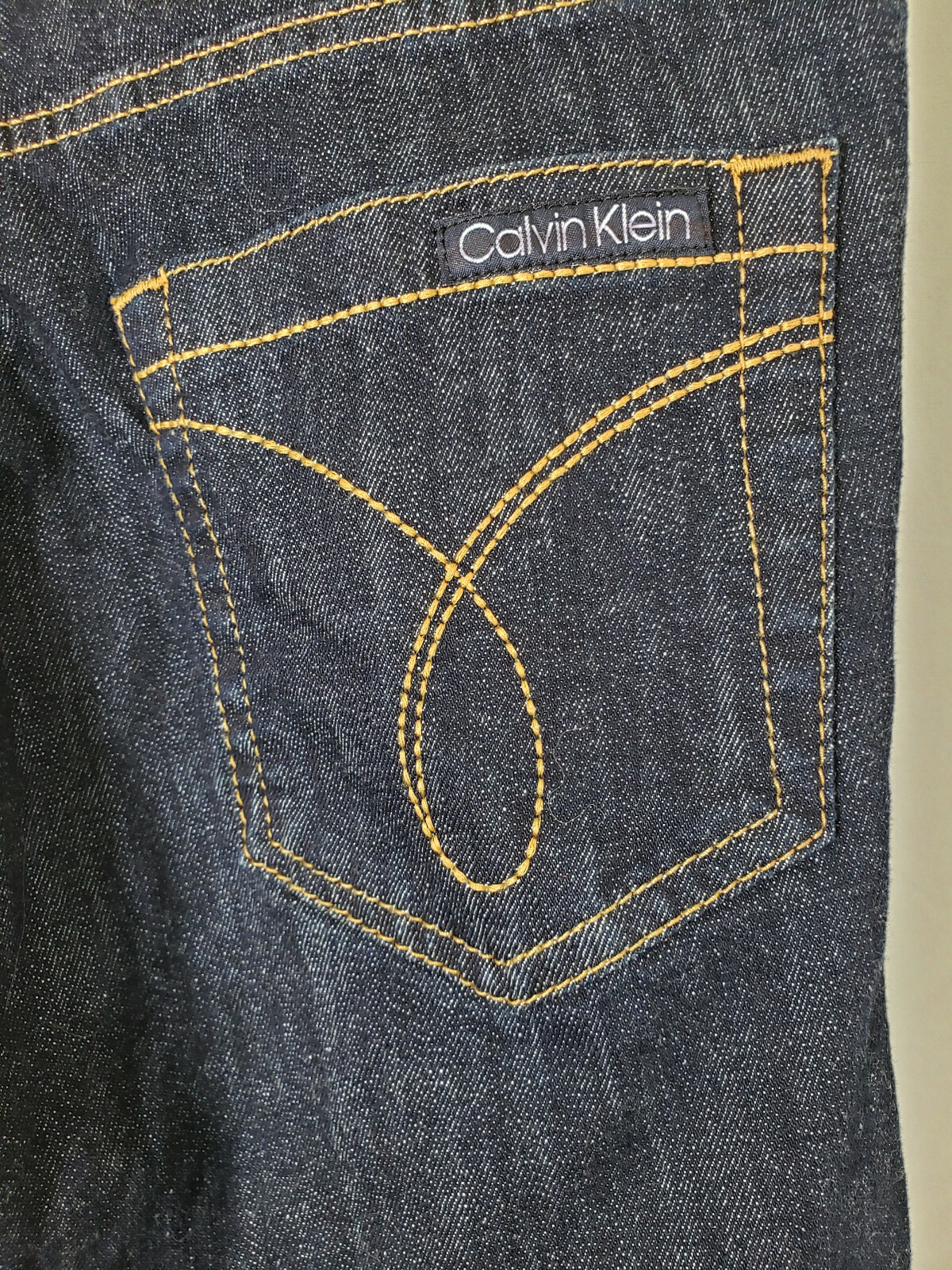Calvin Klein Womens Denim Flare Jeans SIZE 6 30Wx29L