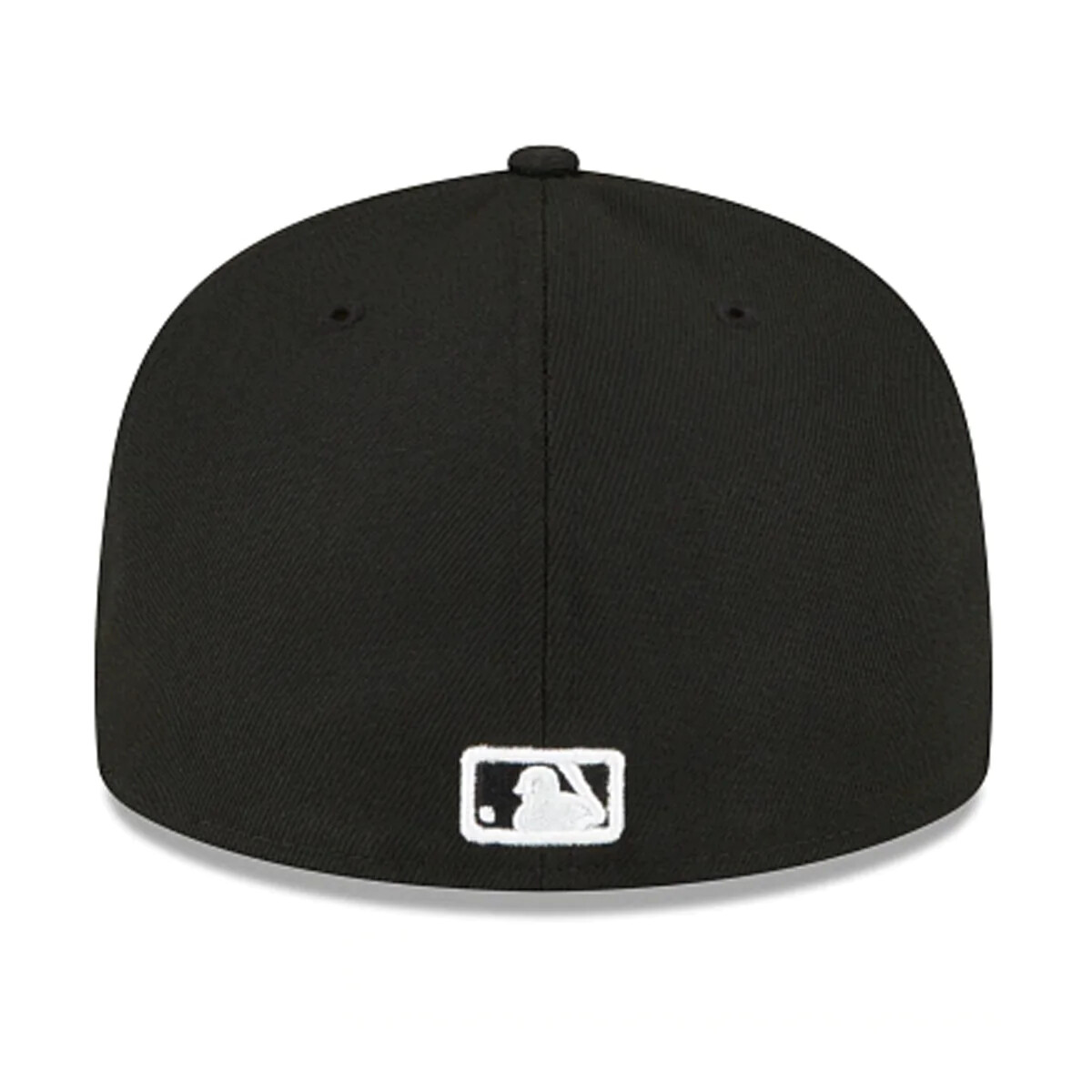 New Era MLB New York Yankees Black White 5950 Fitted Hat 2000 World Series Cap