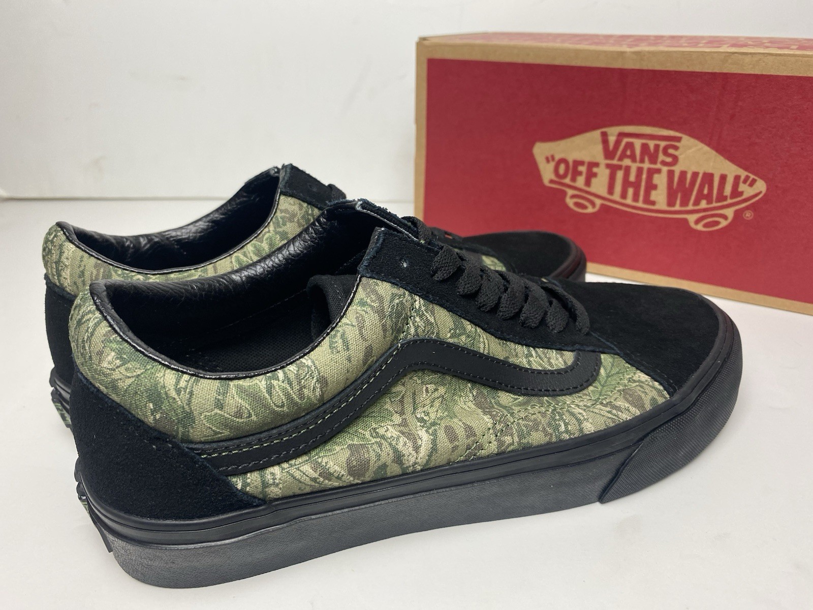 VANS OLD SKOOL Camo Sz 8 M / 9.5 W Black NEW Skateboard Off The Wall