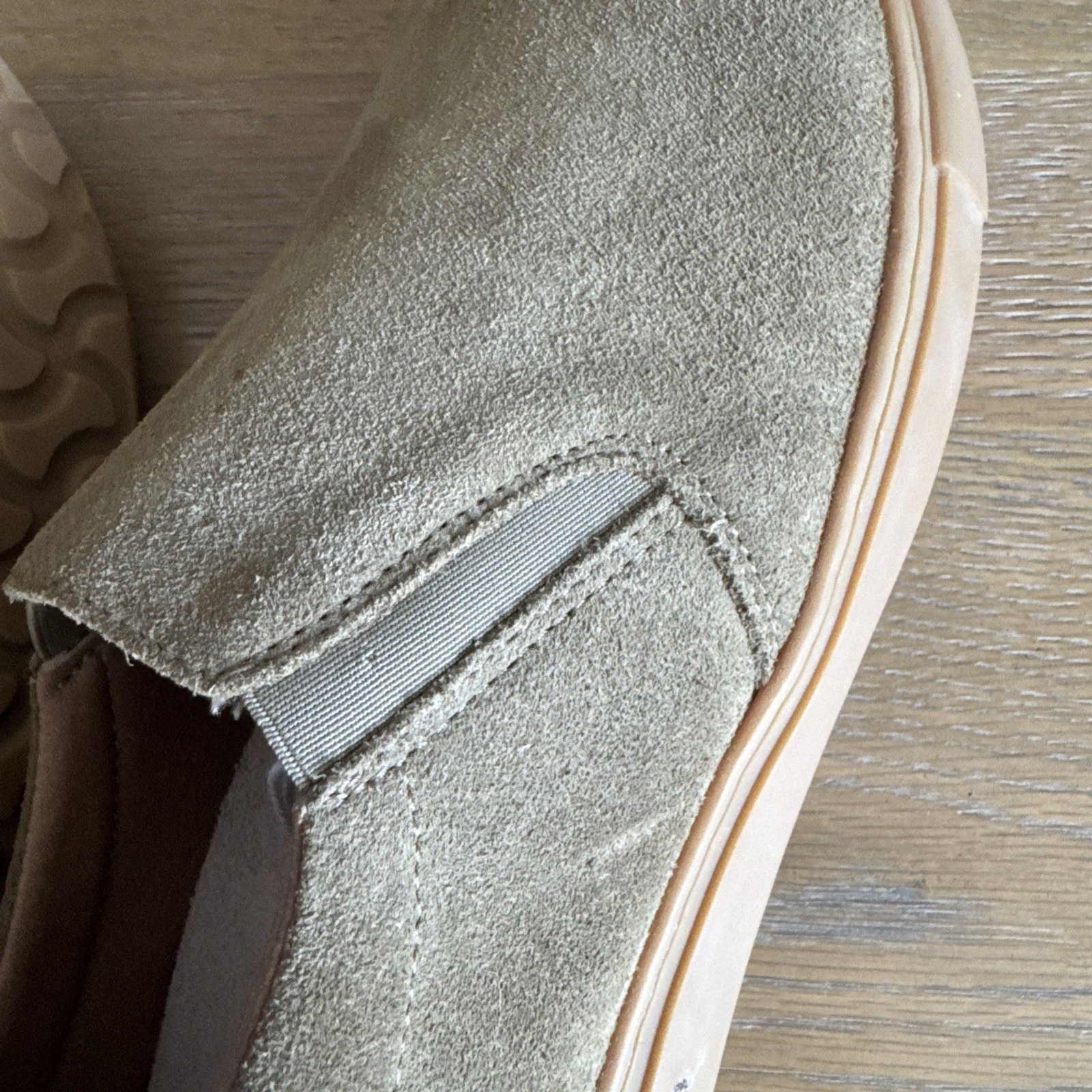 NWOB Birkenstock Callan Taupe Suede Slip On Loafers Sneakers W9 – M7 Comfort