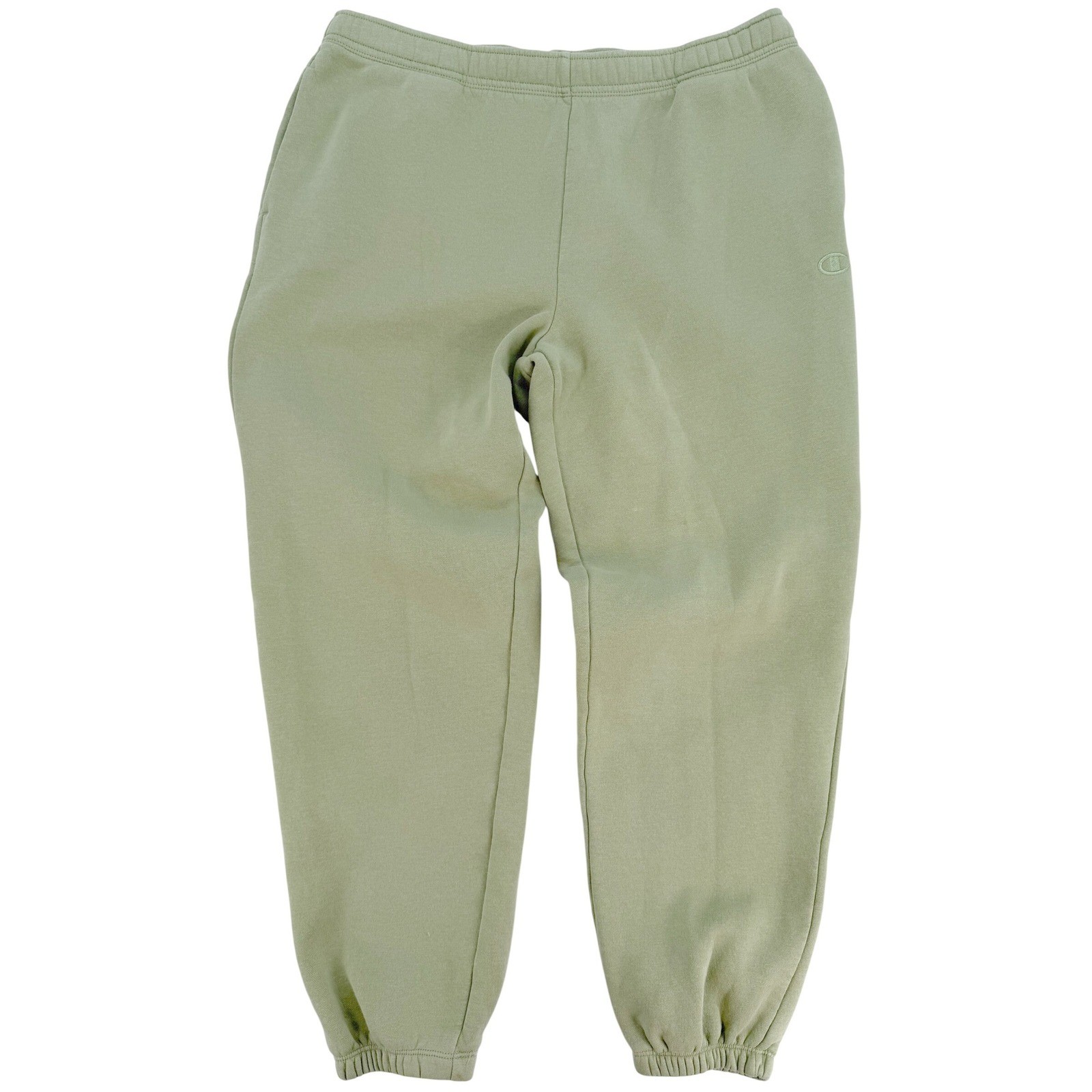 Champion Crewneck Sweatshirt XL Sage Green Relaxed Minimalist Retro and L pants.