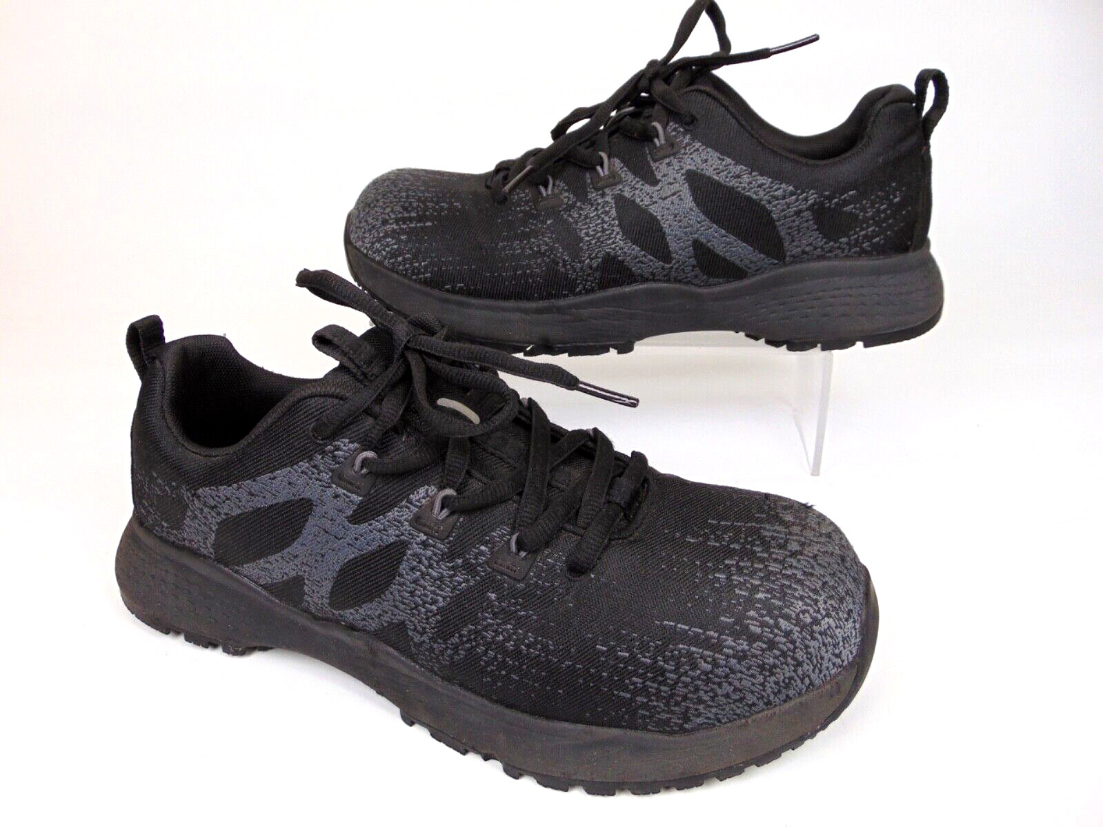 Shoes For Crews HEATHER ll Women’s Comp Toe Work Comfort Shoes Size 9.0 Black