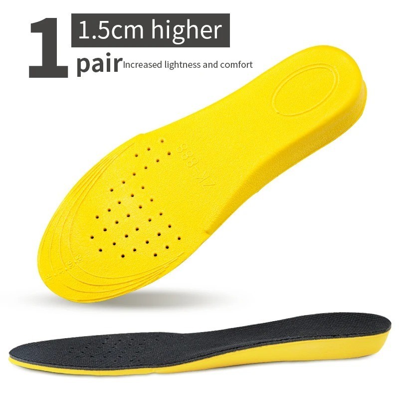 Men Women Invisible Height Increase Insoles Heel Lift Taller Shoe Inserts Pad US