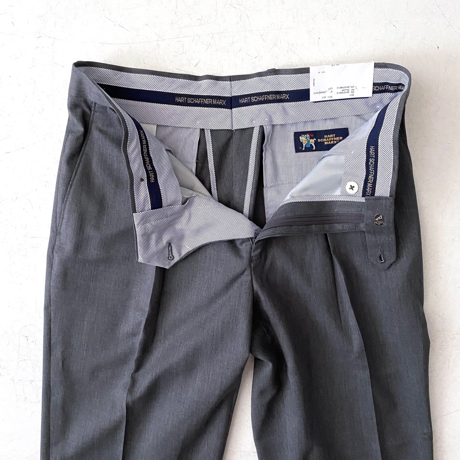 Hart Schaffner Marx Nwt Chicago Performance Traveler Gray Dress Pants 31 R 31R