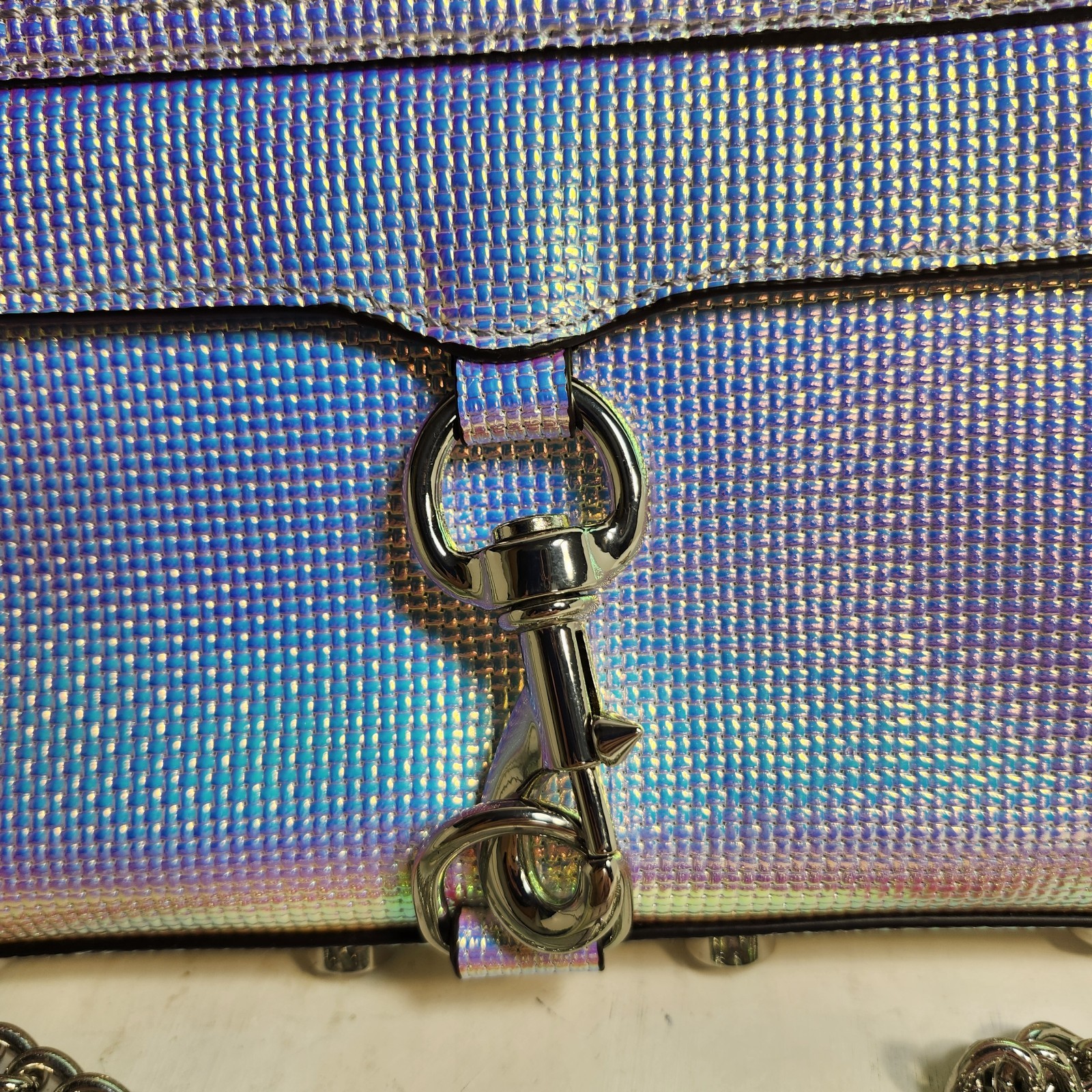 Rebecca Minkoff Mini M.A.C. Holographic Crossbody
