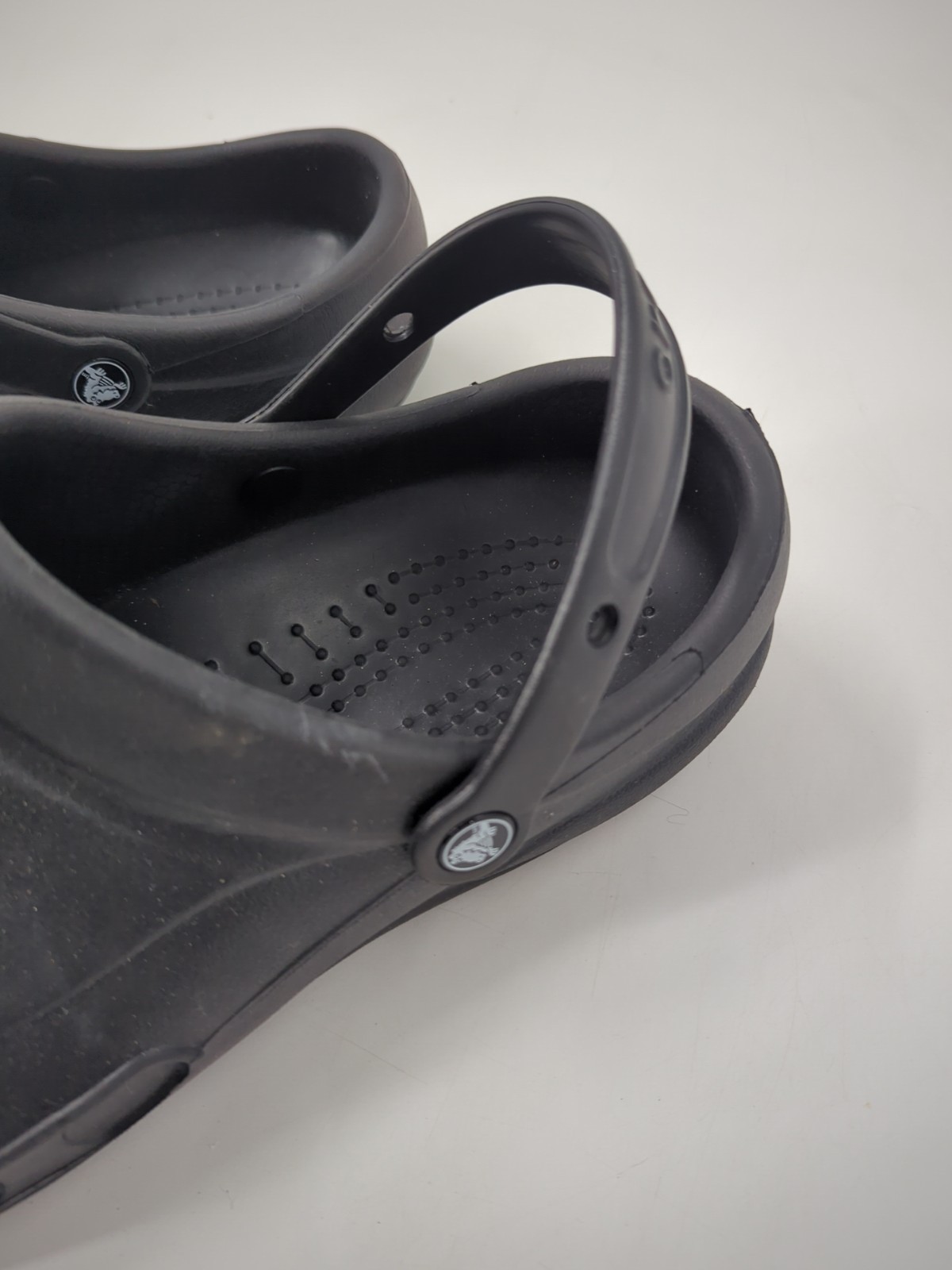 Crocs At Work Men’s Bistro Chef Clogs 10075-001 Black Size